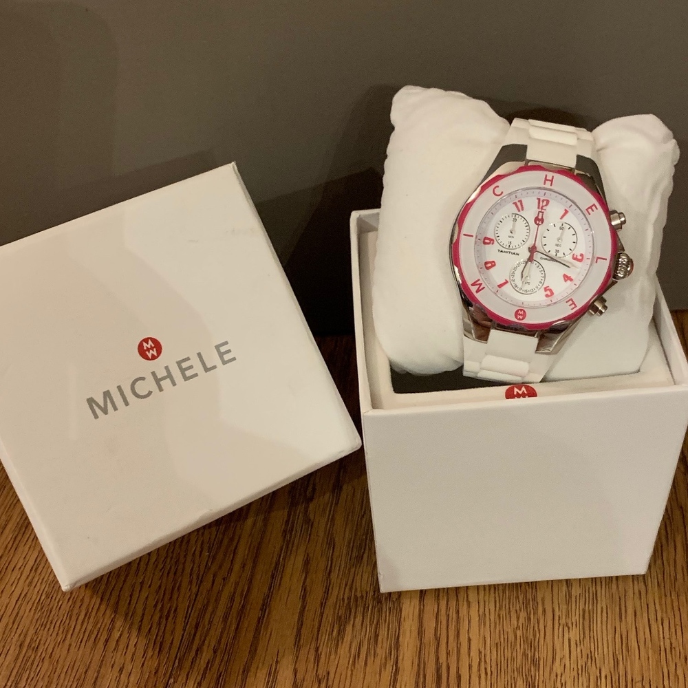 Michele Tahitian Jelly Bean Watch